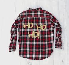 Black And Gold Flannel Shirt Women S Ho Ho Ho Christmas Flannel Shirt Sequin Red Silver Boyfriend Flannel Womens Mens Grunge Gift Ideas For Her G Plaid Flannel Shirt Flannel Shirt Shirts For Teens