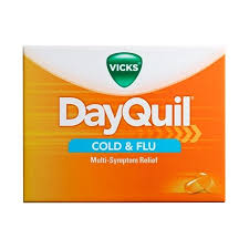 Dayquil Cold Flu Relief Liquicaps Vicks