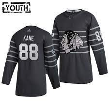 Im nba fan shop von taass.com bestellest du die trikots deiner idole. Chicago Blackhawks Trikot Patrick Kane 88 Grau 2020 Nhl All Star Adidas Authentic Kinder