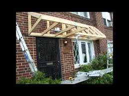 Maybe you would like to learn more about one of these? Pent Roof Over Door Slideshow Youtube Porch Roof Design Roof Over Door Diy Awning
