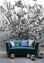 Download now gambar dinding kamar hitam putih rumah awan. Mural Hitam Putih Bunga Imural We Believe Art Gives Space Meaning