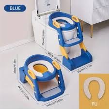 Buy Infantes (L004) 2 in 1 Foldable Potty Training Seat with Ladder Blue