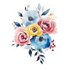 Watercolor Flower Painting Design