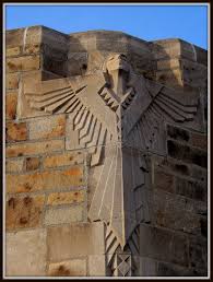 National Shrine Of The Little Flower Art Deco Angel Sculpture Art Deco Buildings Art Deco Sculpture Art Deco