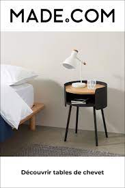 ooty table de chevet noir black bedside table bedside table table
