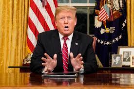 7pm et — exact speech start time. Donald Trump Speaks Democrats Respond And No News Happens