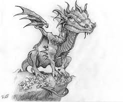 Dragon By Silvernight Dragon Drawing Dragon Coloring Page Fantasy Dragon
