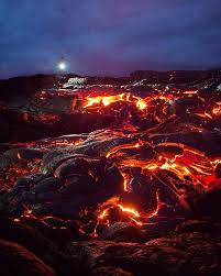 キラウエア火山を有する ハワイ火山国立公園 美しい風景 火山 風景