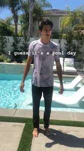 Brent Rivera Falling In Pool Today Brent Rivera Boy Celebrities Celebrity Dads