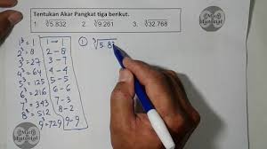Ternyata ada cara yang mudah untuk menentukan akar dari suatu bilangan. Tutorial Cara Menentukan Akar Pangkat Tiga Suatu Bilangan Kubik Bagian 1 Youtube