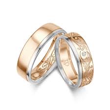 Bester zeitpunkt um trauringe zu kaufen. Trauringe Mehrfarbig Rosegold 585 Weissgold 585 0 045 Ct W Si Kaufen Trauringschmiede