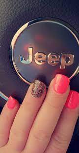 Jeep Nails Dipped Nails Beautiful Nails Nail Colors