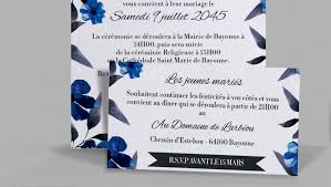 Voir cette carte venez nous voir nous passer la bague au doigt ! Faire Part De Mariage Infinite Blue Tout En Camaieux De Bleu Aquarelle