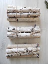 Decorative White Birch Logs For Fireplace Set Of 5 Birch Logs 7 White Birch Branches Decorative Etsy Birch Logs Nature Crafts Birch Branches