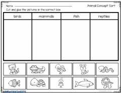 Animal classification online activity for grade 2. Animal Classification Worksheets And Online Exercises