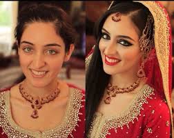 before and after makeup indian