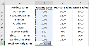 How To Sum Multiple Rows And Columns In Excel Excel Sum Column