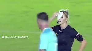 La broma de la árbitro a Damián Díaz 😂