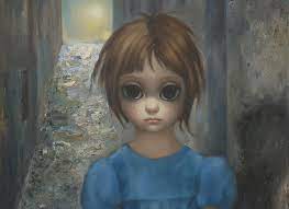 Big eyes is full of fascinating questions about the meaning of art, the concept of popularity, and big eyes is not a major film from tim burton, and it has some tonal issues, but one can see why he. The Big Eyes Paintings Of Margaret Keane Cbs News