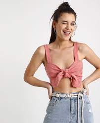 Regular price $22 s/m l/xl print lgbtiqa top. Crop Top Mit Schleife Rot 407587338a03 Pimkie