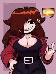 Rule 34 - 1girls Animated Belt Black Pants Black Shirt Boob Window Bouncing  Breasts Breasts Cleavage Ear Piercing Female Friday Night Funkin Friday  Night Funkin Mod Girlfriend (friday Night Funkin) Hand In