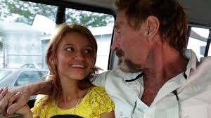 It is unknown when the two got married, but judy helped him build his company that was. Pando We Go On A Double Date With John Mcafee And Samantha Vanegas