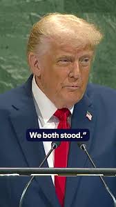 President Donald Trump criticized the United Nations General Assembly  during an address in front of the general assembly, asking what the purpose  of the UN was. bit.ly/4gFtZZZ