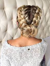 29 Gorgeous Braided Updos For Every Occasion In 2020 Dance Hairstyles Hair Styles Braided Hairstyles Updo