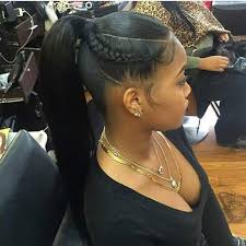 They are quick to do and low maintenance. Fly Ponytail Because Sometimes Simplicity Speaks Volumes Black Hair Information Community Natural Hair Styles Long Hair Styles Hair Styles