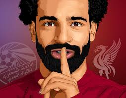 Mohamed Salah Vector Projects :: Photos, videos, logos, illustrations and  branding :: Behance