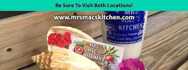 To 10:00 p.m., monday through saturday. Mrs Mac S Kitchen Home Key Largo Florida Menu Prices Restaurant Reviews Facebook