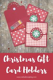 What fonts should i use on a gift certificate? Christmas Gift Card Holders Crafted Living