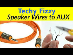 Check spelling or type a new query. Convert Speaker Wires To Aux 3 5 Mm Jack Speaker Wires To Aux Techy Fizzy Youtube