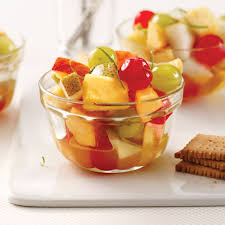 Salade De Fruits Classique Avec Cerises Au Marasquin Je Cuisine Recipe Food Cold Meals Fruit
