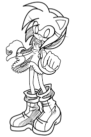 Kizicolor.com provides a large diversity of free printable coloring pages for kids, coloring sheets, free colouring book, illustrations, printable pictures, clipart, black and white pictures, line art and drawings. Amy Rose Coloring Pages Novocom Top