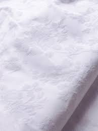 Rare Vintage Ticking Fabric 1940 1950 Floral Pattern White Etsy Ticking Fabric Damask Fabric Floral Pattern
