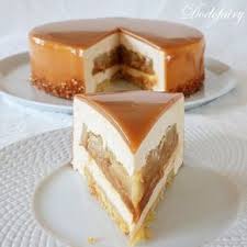Entremets Pomme Caramel Dodofairy Gateau Pomme Caramel Pomme Caramel Gateaux Et Desserts