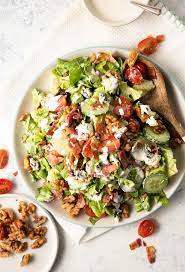 Maybe you would like to learn more about one of these? Blue Cheese Salad With Bacon And Avocado Back To The Book Nutrition