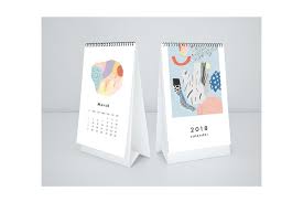 2018 Calendars Set Planner Calendar Stationery Templates Pocket Calendar