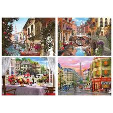 Check spelling or type a new query. Gibsons Paris And Venice Jigsaw Puzzle 4 X 500 Pieces On Onbuy