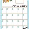 Download a free printable potty chart to help reward the necessary behaviors when teaching children. 1