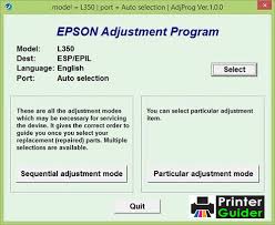 Free download epson l350 driver for windows 10/10x64, windows 8.1/8.1 x64, windows 7/7 x64, windows vista and also for mac os, epson however, before you can connect the epson l350 to a computer device, you need additional software or epson l350 driver that you can download. Epson L350 Resetter Adjustment Program Free Download Printer Guider