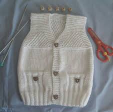 Pirinc Ornekli Sahte Cep Suslemeli Yaka Ve Kol Kesimi Kolay Cocuk Yelegi Yapimi 1 Yas By Hatice3 Bebek Yelek Baby Outfits Erkek Bebek