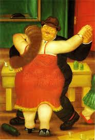 Lienzo Tela Canvas Arte Bailarines Fernando Botero 126x85 ...