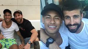 Find the perfect neymar smile stock photos and editorial news pictures from getty images. Messi And Pique Prod Barca Through Photos With Smiling Neymar As Com