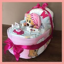 Diaper Cake Chsleeping Bear In Bed Super Gift For Birth Or Baptism Diaper Cake Chsleeping Bear In Bed Super G In 2020 Diy Baby Gifts Diy Gifts For Kids Baby Gifts