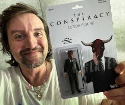 One of the coolest things to happen in a scrappy career. Thank you  @deathbytoys Dan! I'm laid up with an over-acting injury and got this  special delivery. 🐂🔪 I work hard on