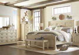 Bolanburg White Louvered Panel Bedroom Set White Panel Bedroom Set Bedroom Furniture Sets Bedroom Set