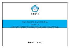 Check spelling or type a new query. Silabus Matematika Smp Kelas 7 Kurikulum 2013