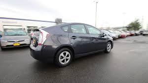 Barcelona red metallic (code 3r3). 2012 Toyota Prius Three Winter Gray Metallic C1513156 Tacoma Kent Youtube